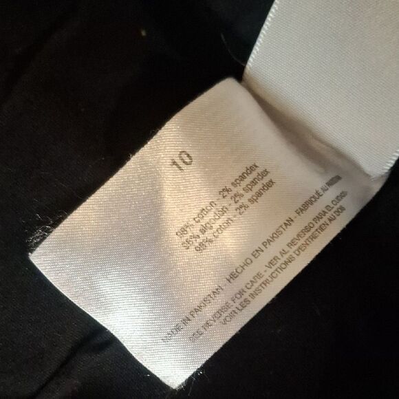 Social Standard by Sanctuary Black Camouflage Ankle Skinny Jeans size 10 - Picture 6 of 8